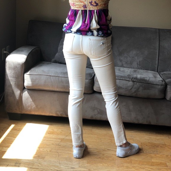 Zara Light distressed jeans - Picture 3 of 4